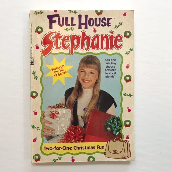 Full House Stephanie Two for One Christmas Fun 1990s Kids Chapter Book - Picture 1 of 3